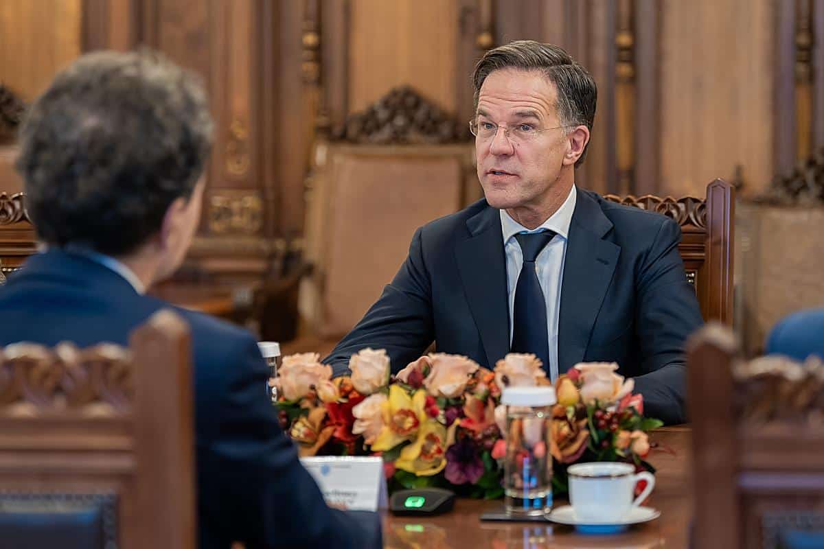 Mark Rutte la Bucuresti