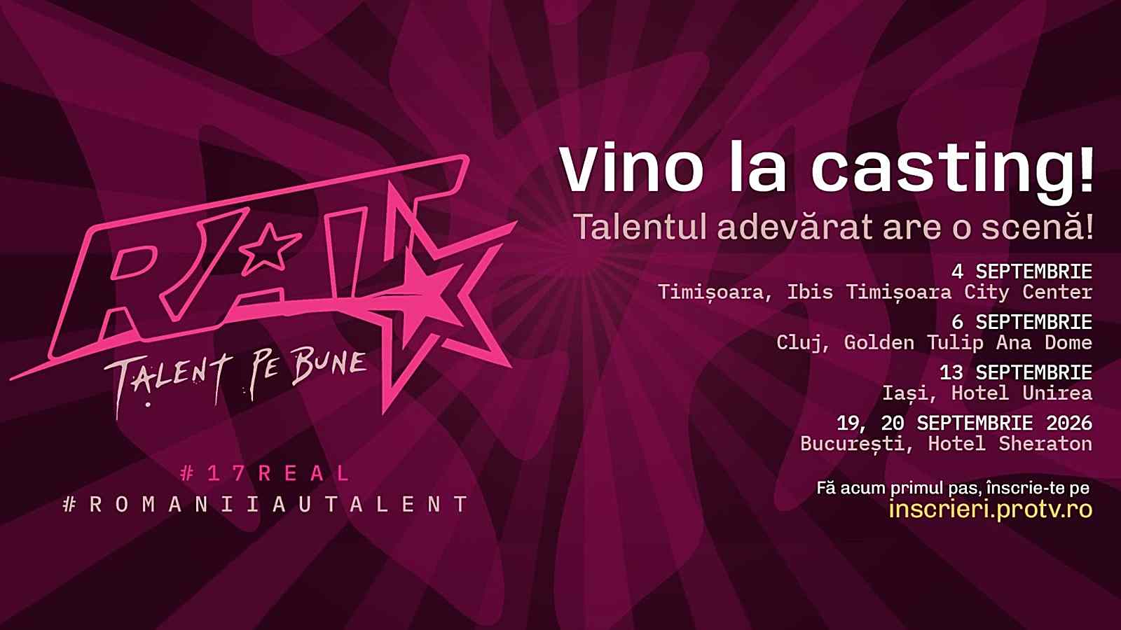 Casting Românii au talent